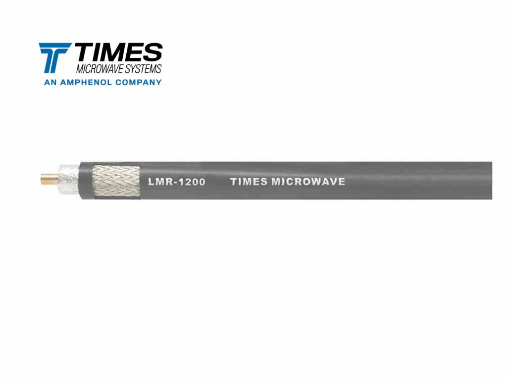 50 Ohms LMR-1200-DB coax cable for Direct Burial with UV Resistant jacket and watertight braids.